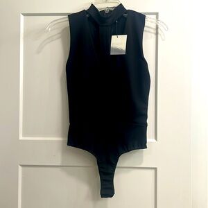 Missguided Black Bodysuit.